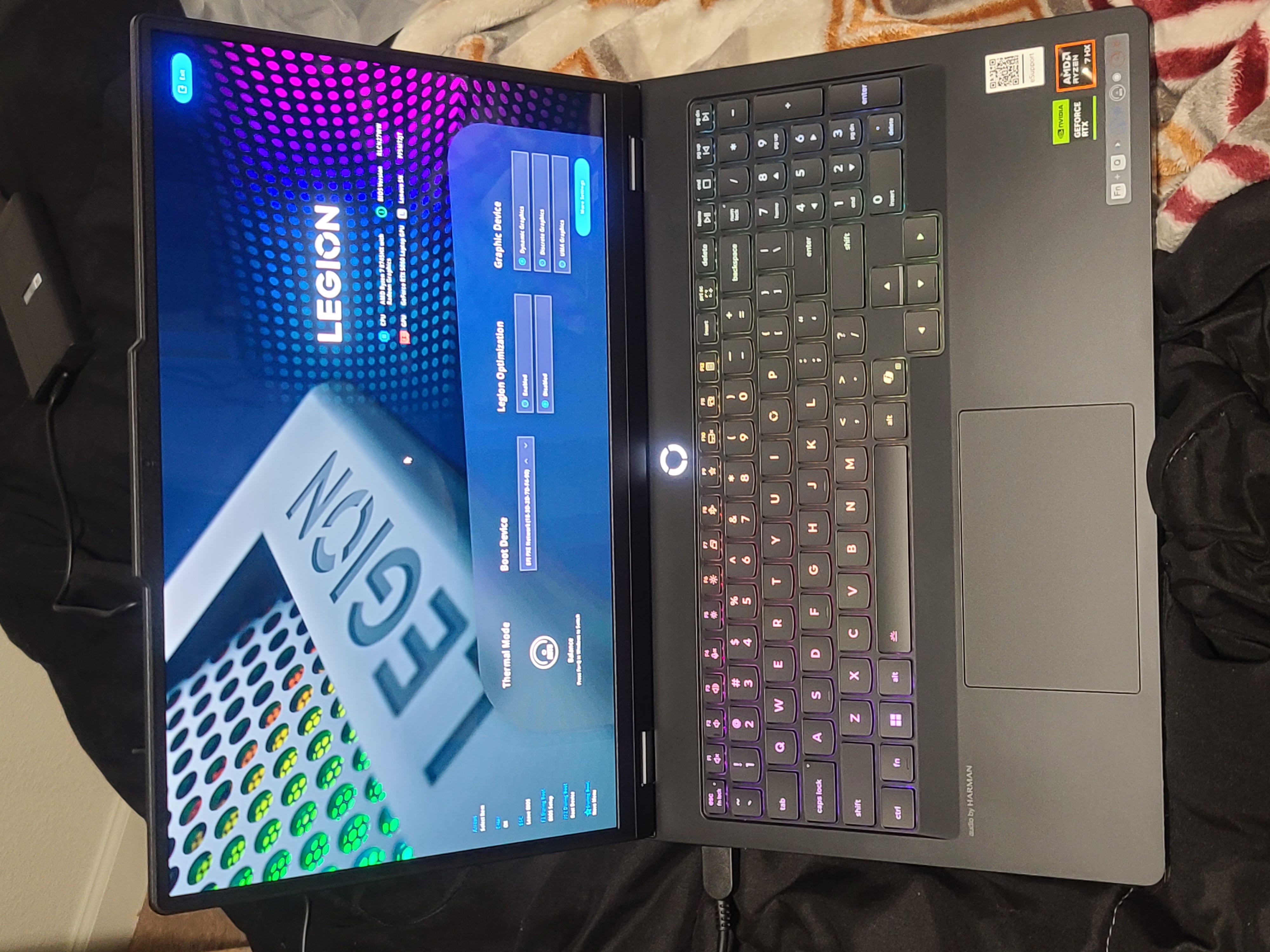 A picture of my new laptop